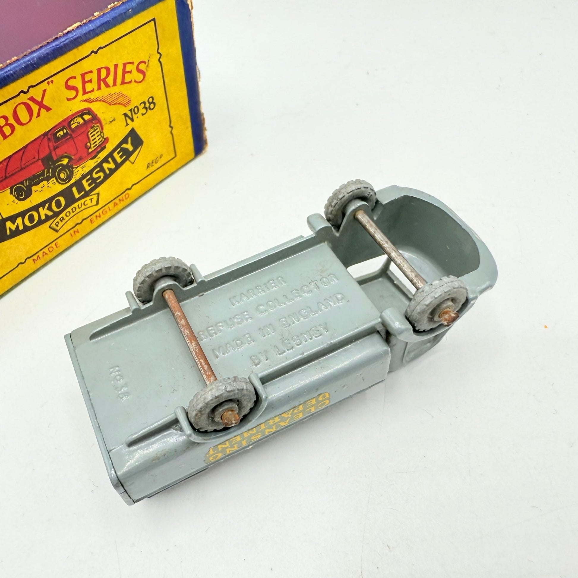 Matchbox Lesney 38a Karrier Bantam Refuse Truck - Magic Matchbox