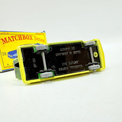 Matchbox Lesney 38b Vauxhall Victor Estate Car GPW Green Interior - Magic Matchbox