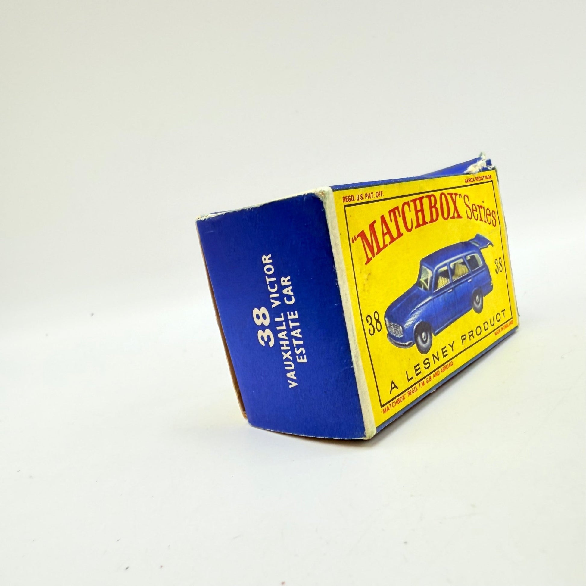 Matchbox Lesney 38b Vauxhall Victor Estate Car GPW Green Interior - Magic Matchbox