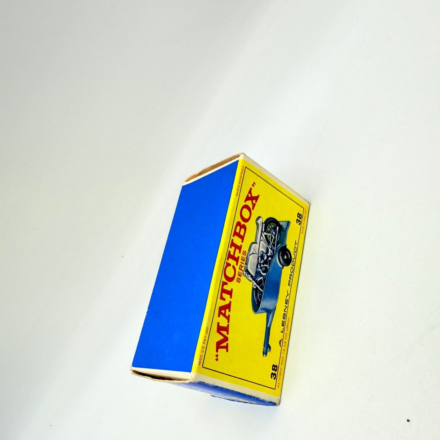 Matchbox Lesney 38c Honda Motorcycle and Trailer - Magic Matchbox