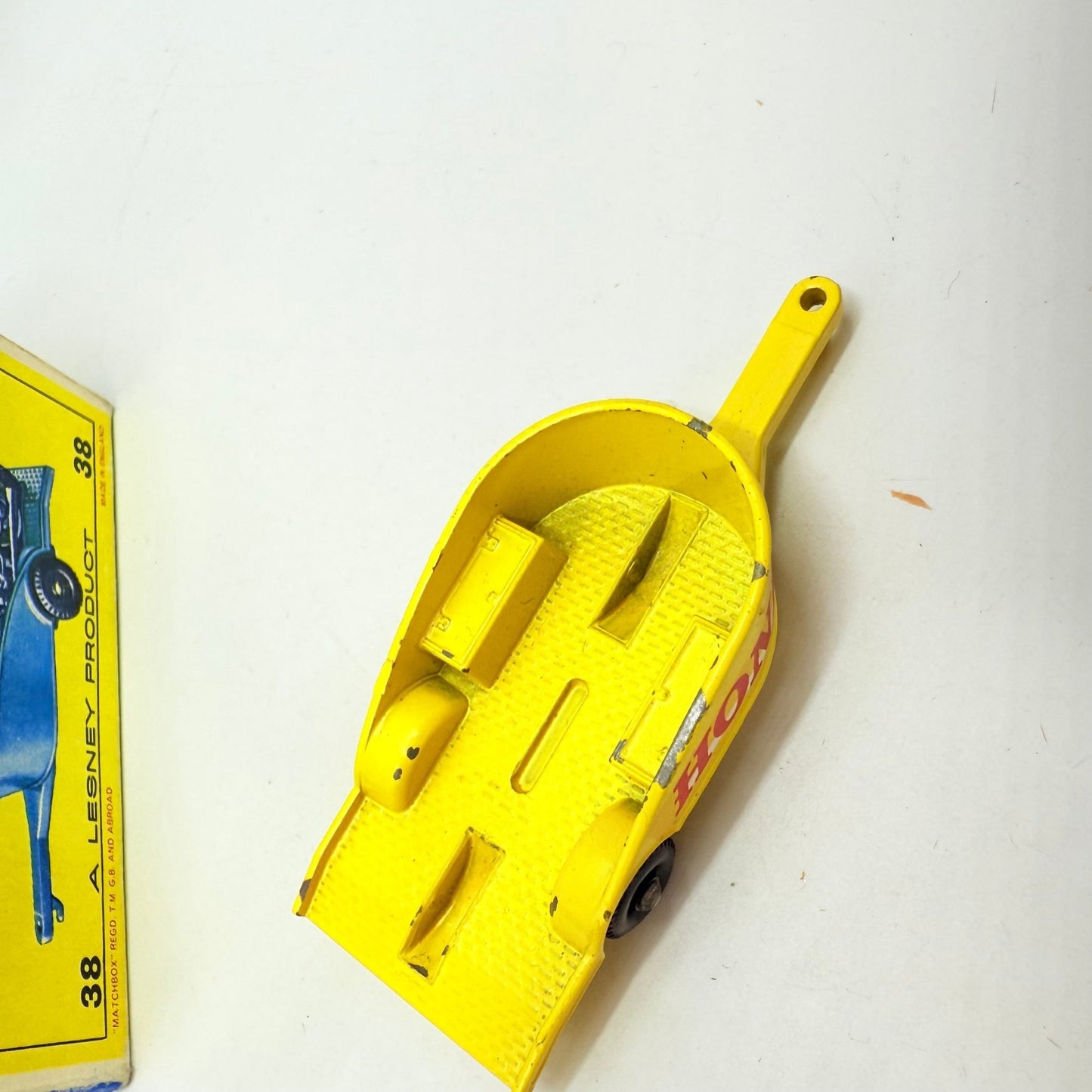 Matchbox Lesney 38c Honda Motorcycle and Trailer - Magic Matchbox