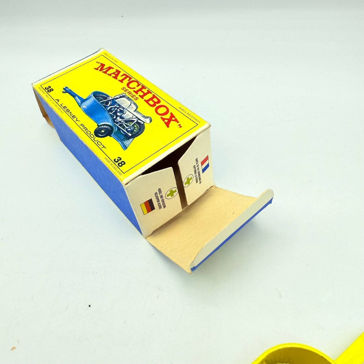 Matchbox Lesney 38c Honda Motorcycle and Trailer - Magic Matchbox