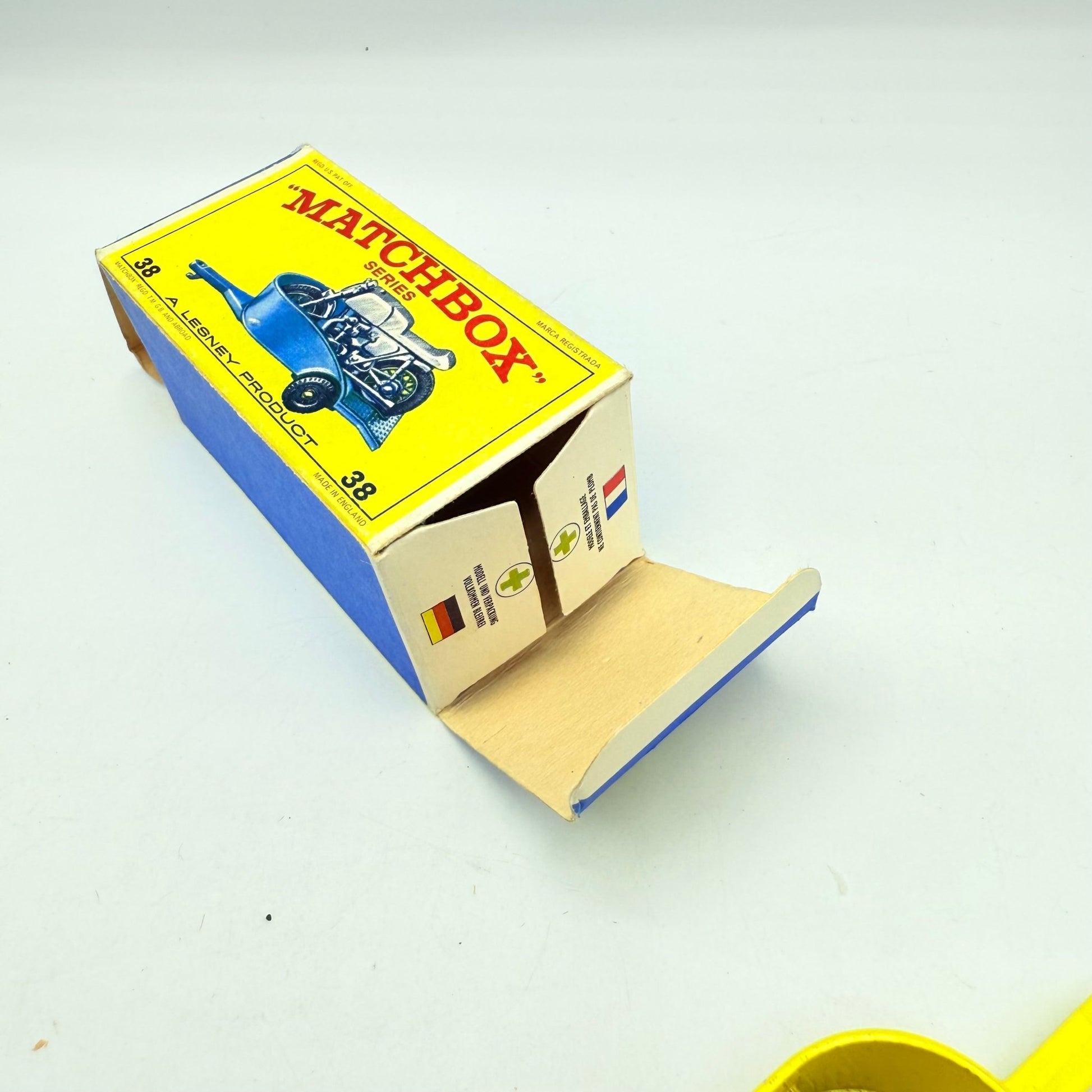 Matchbox Lesney 38c Honda Motorcycle and Trailer - Magic Matchbox