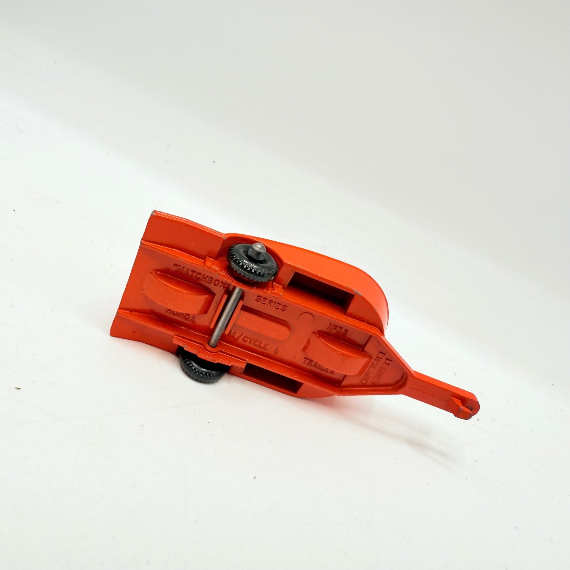 Matchbox Lesney 38c Honda Motorcycle and Trailer - Magic Matchbox