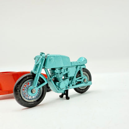 Matchbox Lesney 38c Honda Motorcycle and Trailer - Magic Matchbox