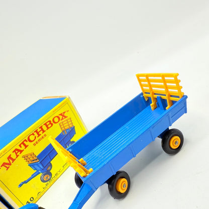 Matchbox Lesney 39c Tractor & Trailer 40 - Magic Matchbox