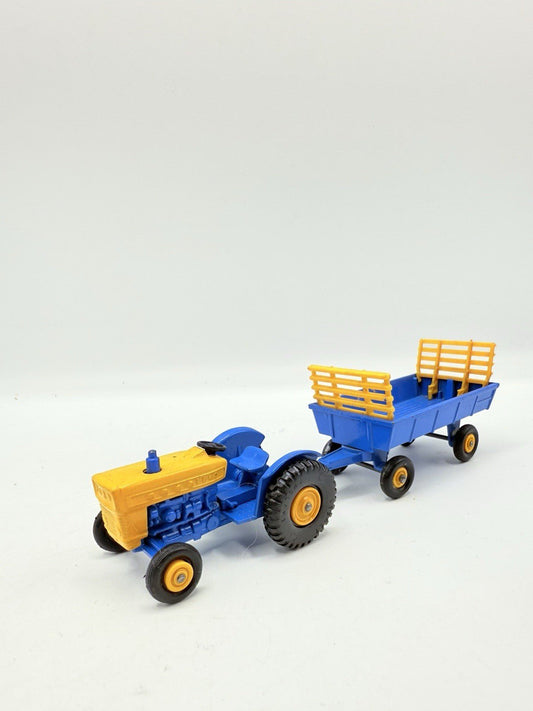 Matchbox Lesney 39c Tractor & Trailer 40 - Magic Matchbox