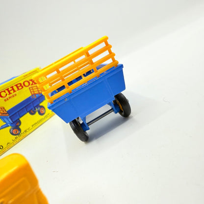 Matchbox Lesney 39c Tractor & Trailer 40c - RARE Taller Exhaust Stack. - Magic Matchbox