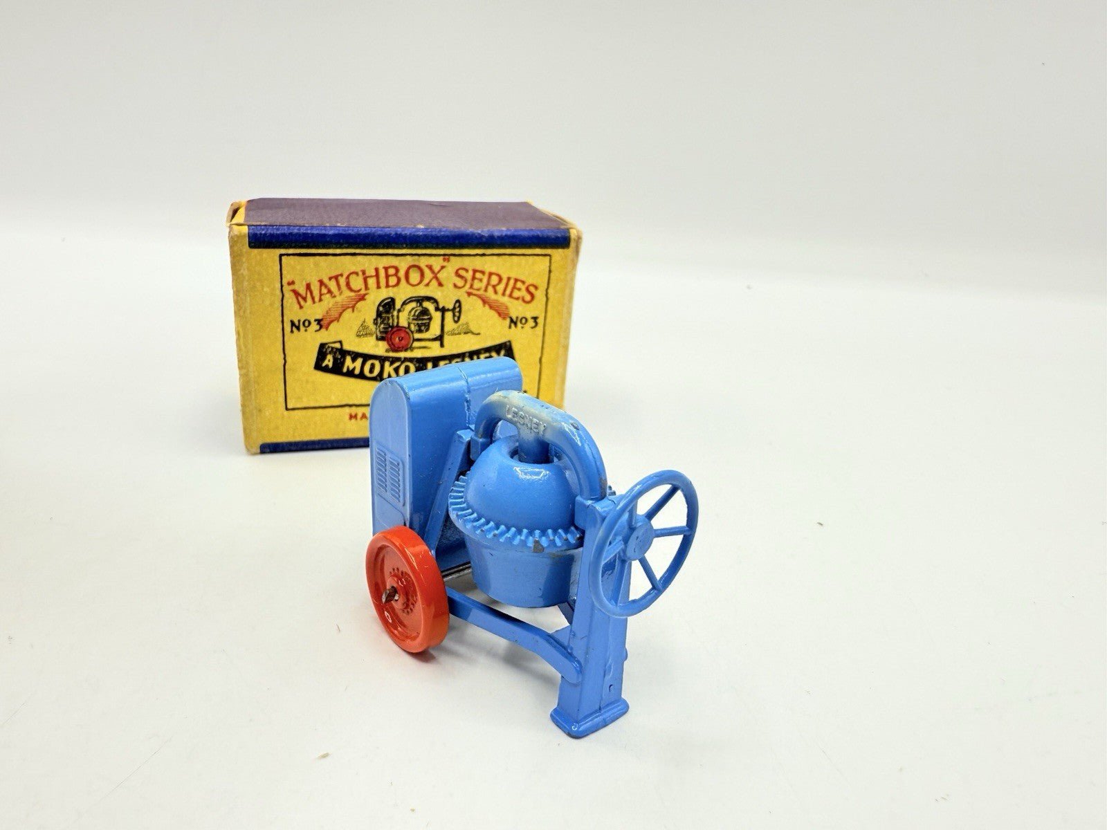 Matchbox Lesney 3a Cement Mixer in the original box - Magic Matchbox