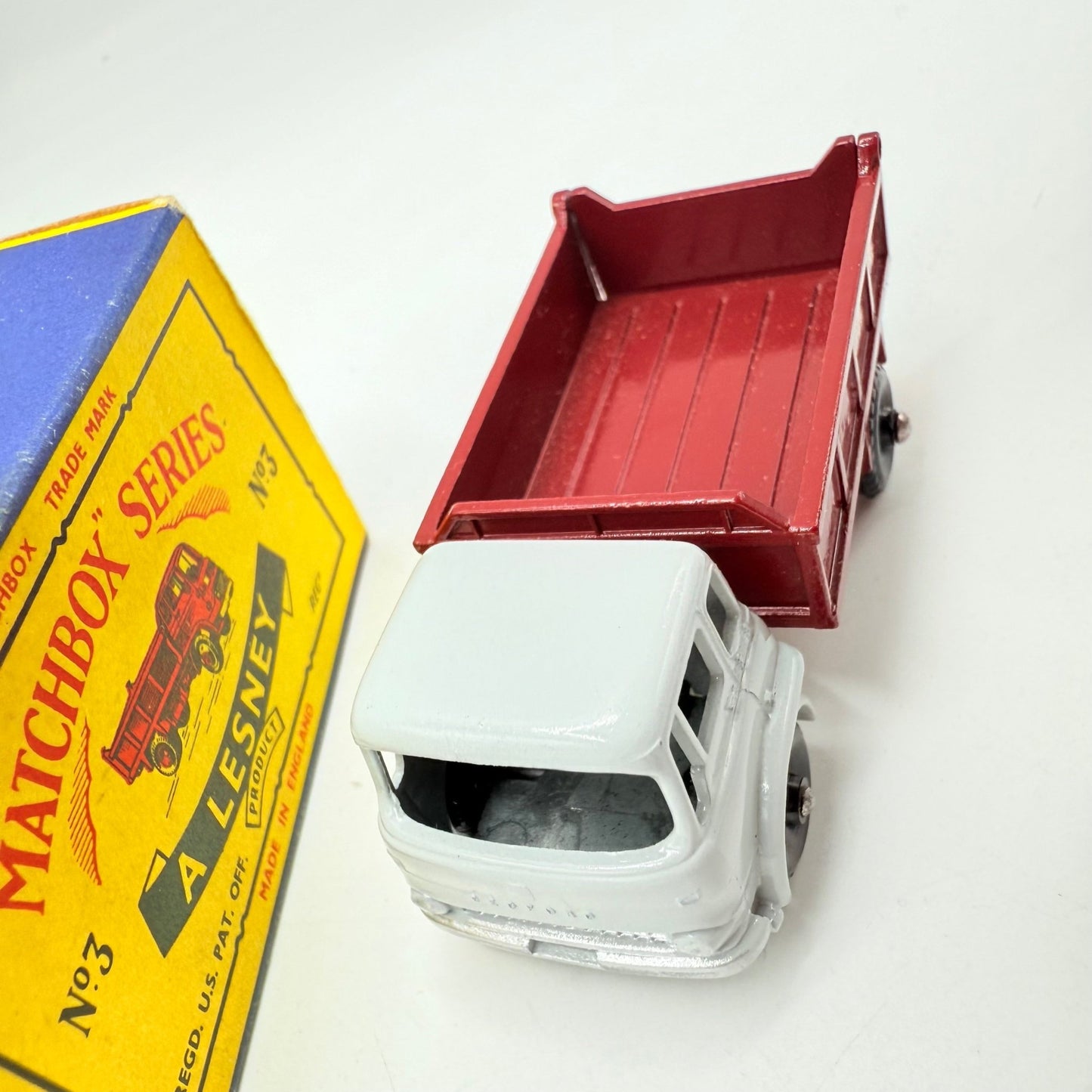 Matchbox Lesney 3b Bedford TK Tipper Truck - C Type box - Magic Matchbox