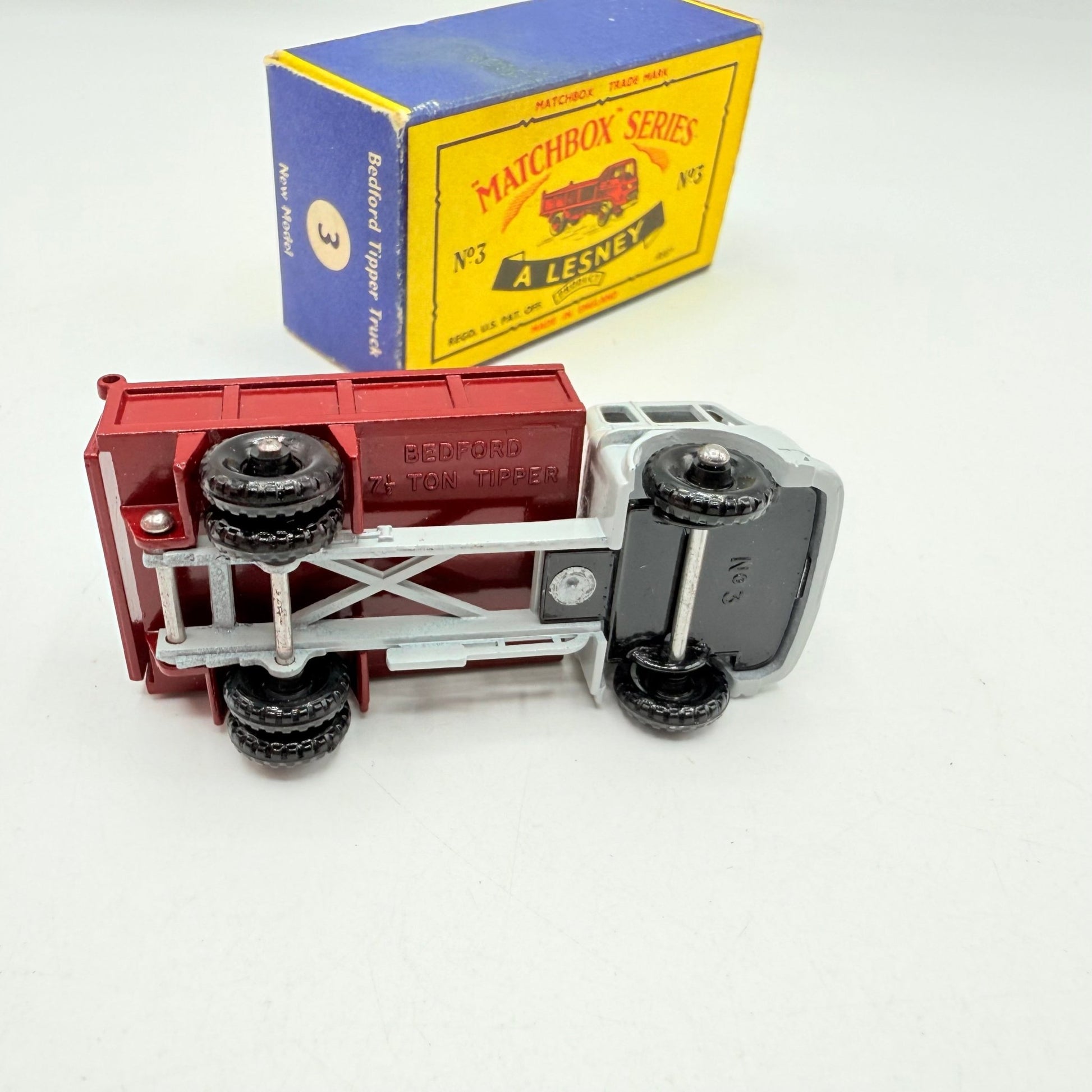 Matchbox Lesney 3b Bedford TK Tipper Truck - C Type box - Magic Matchbox
