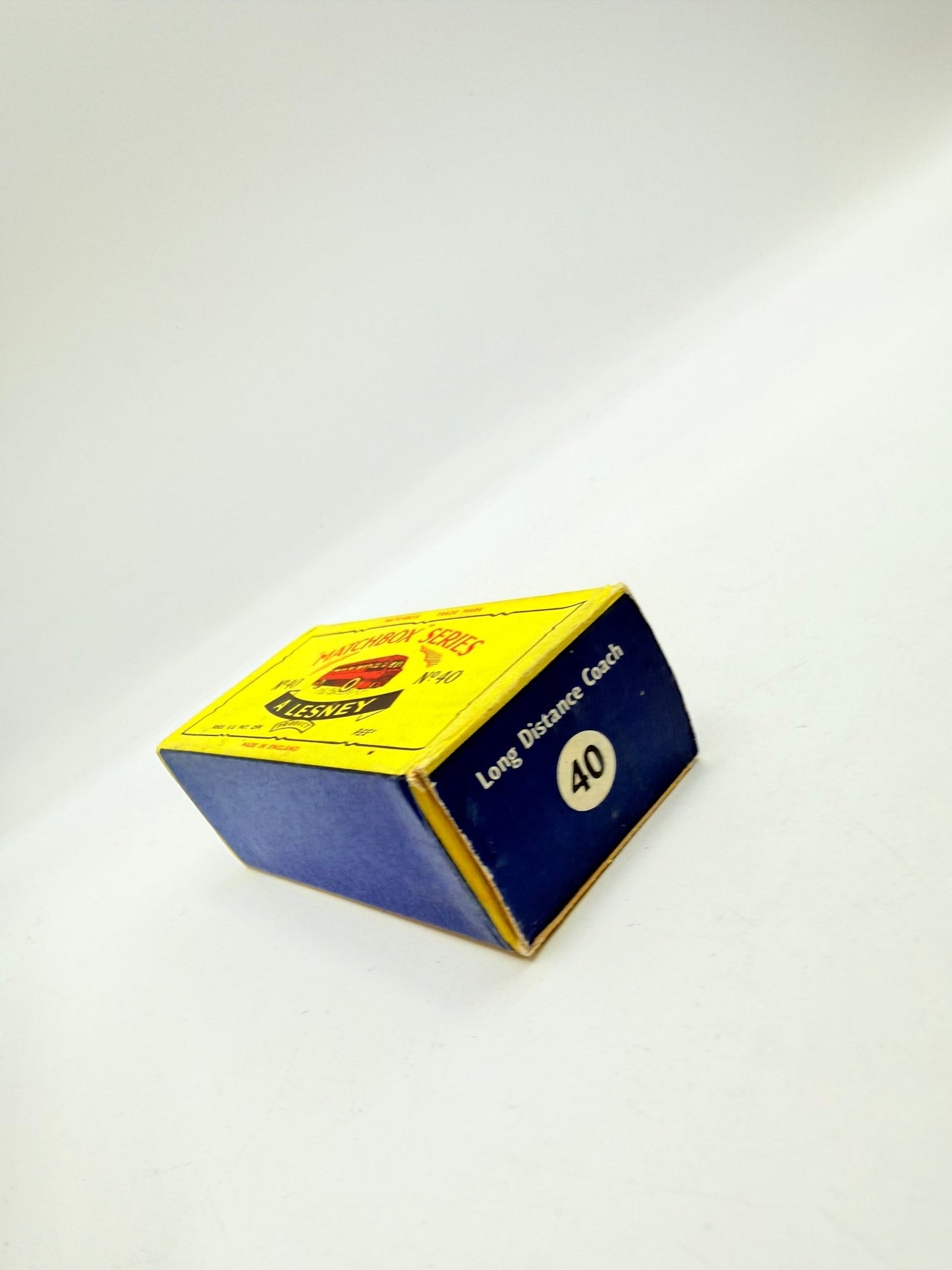 Matchbox Lesney 40b Long Distance Coach with C Box & SPW - Magic Matchbox