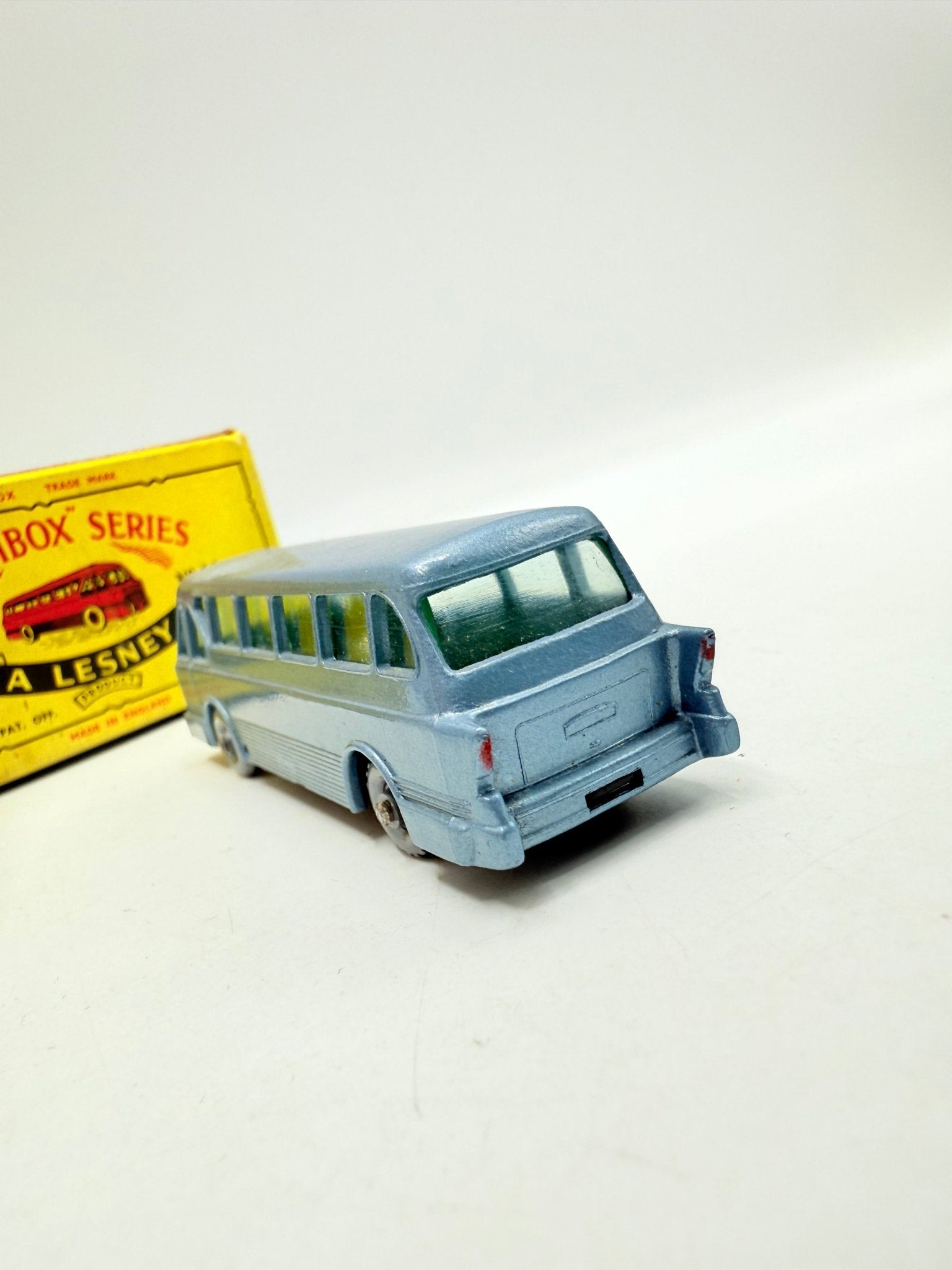 Matchbox Lesney 40b Long Distance Coach with C Box & SPW - Magic Matchbox