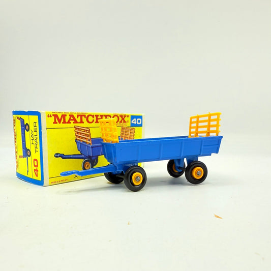 Matchbox Lesney 40c Hay Trailer - Magic Matchbox