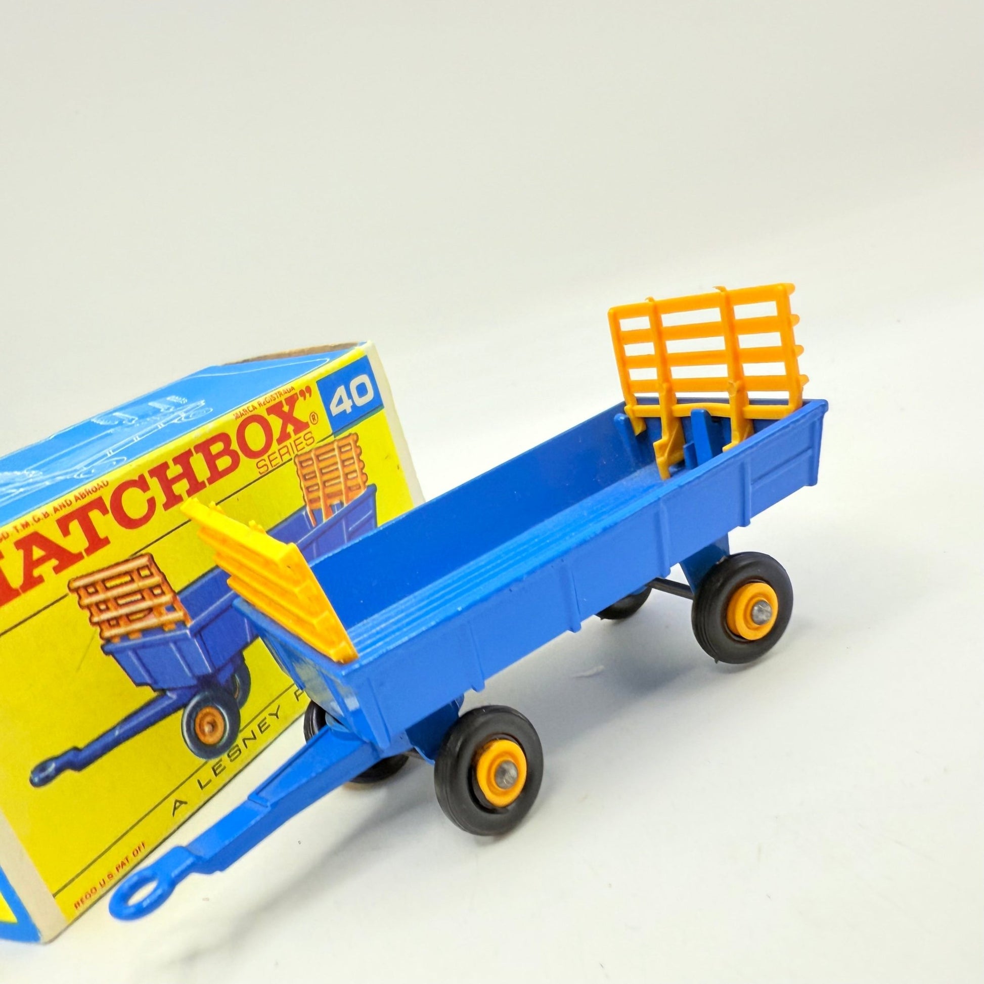 Matchbox Lesney 40c Hay Trailer - Magic Matchbox