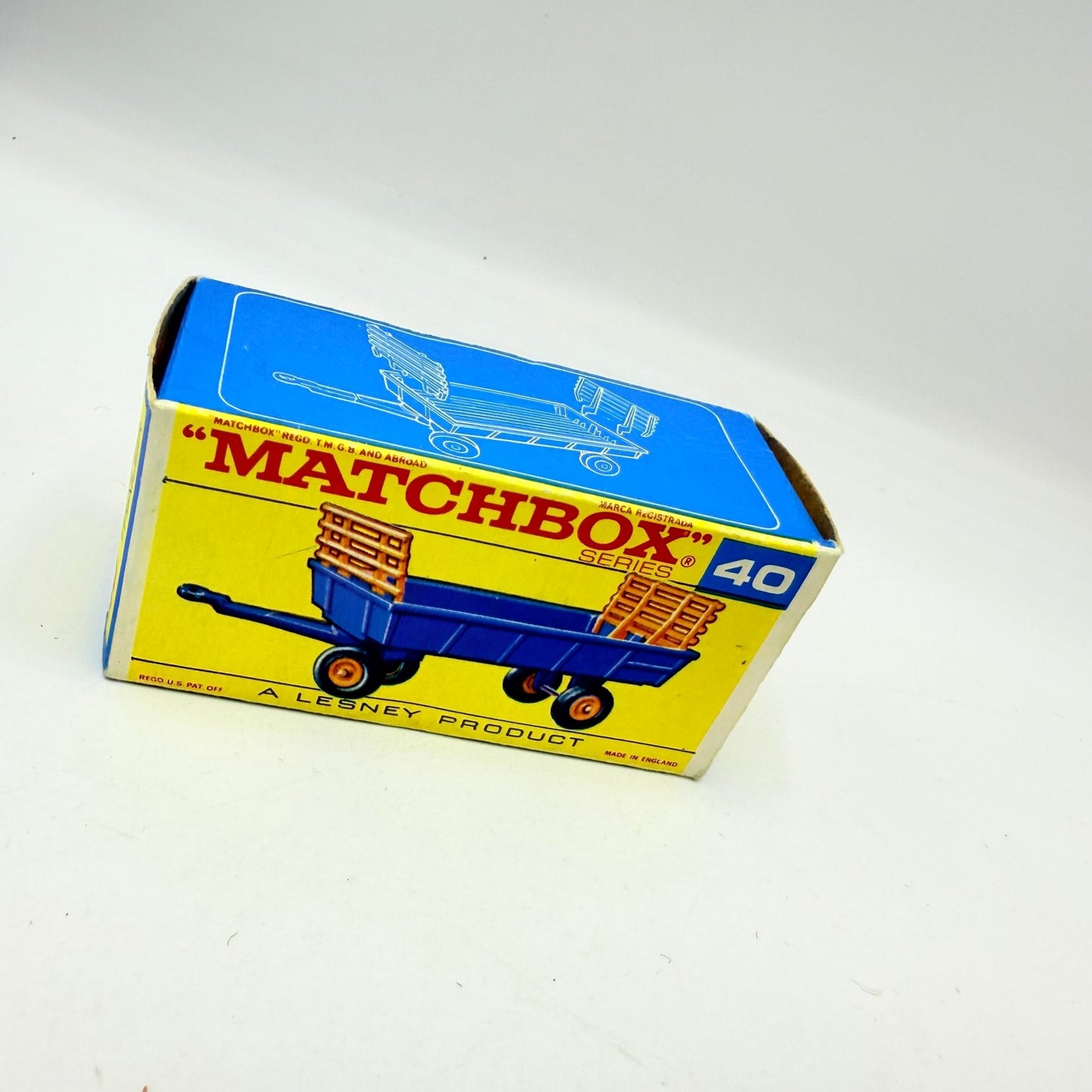 Matchbox Lesney 40c Hay Trailer - Magic Matchbox