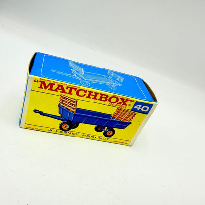 Matchbox Lesney 40c Hay Trailer - Magic Matchbox