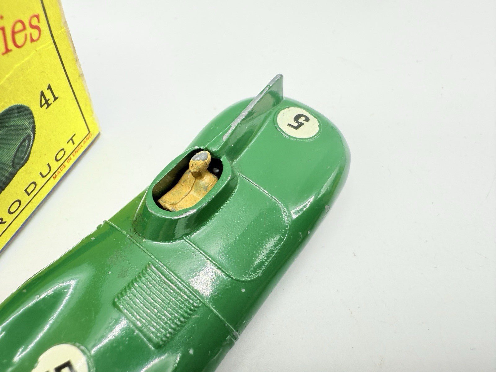 Matchbox Lesney 41b D Type Jaguar Wire Wheels RN 5 - Magic Matchbox