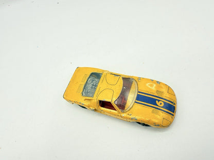 Matchbox Lesney 41c Ford GT In Yellow - Played With Model - Magic Matchbox