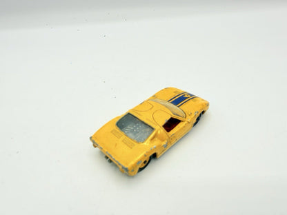 Matchbox Lesney 41c Ford GT In Yellow - Played With Model - Magic Matchbox