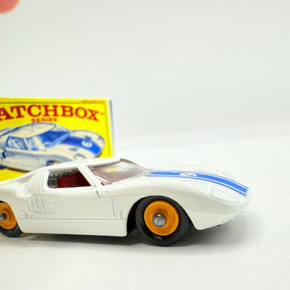 Matchbox Lesney 41c Ford GT40 Rare Label Error “9” not “6” - Magic Matchbox