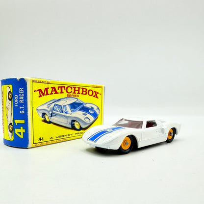 Matchbox Lesney 41c Ford GT40 Rare Label Error “9” not “6” - Magic Matchbox