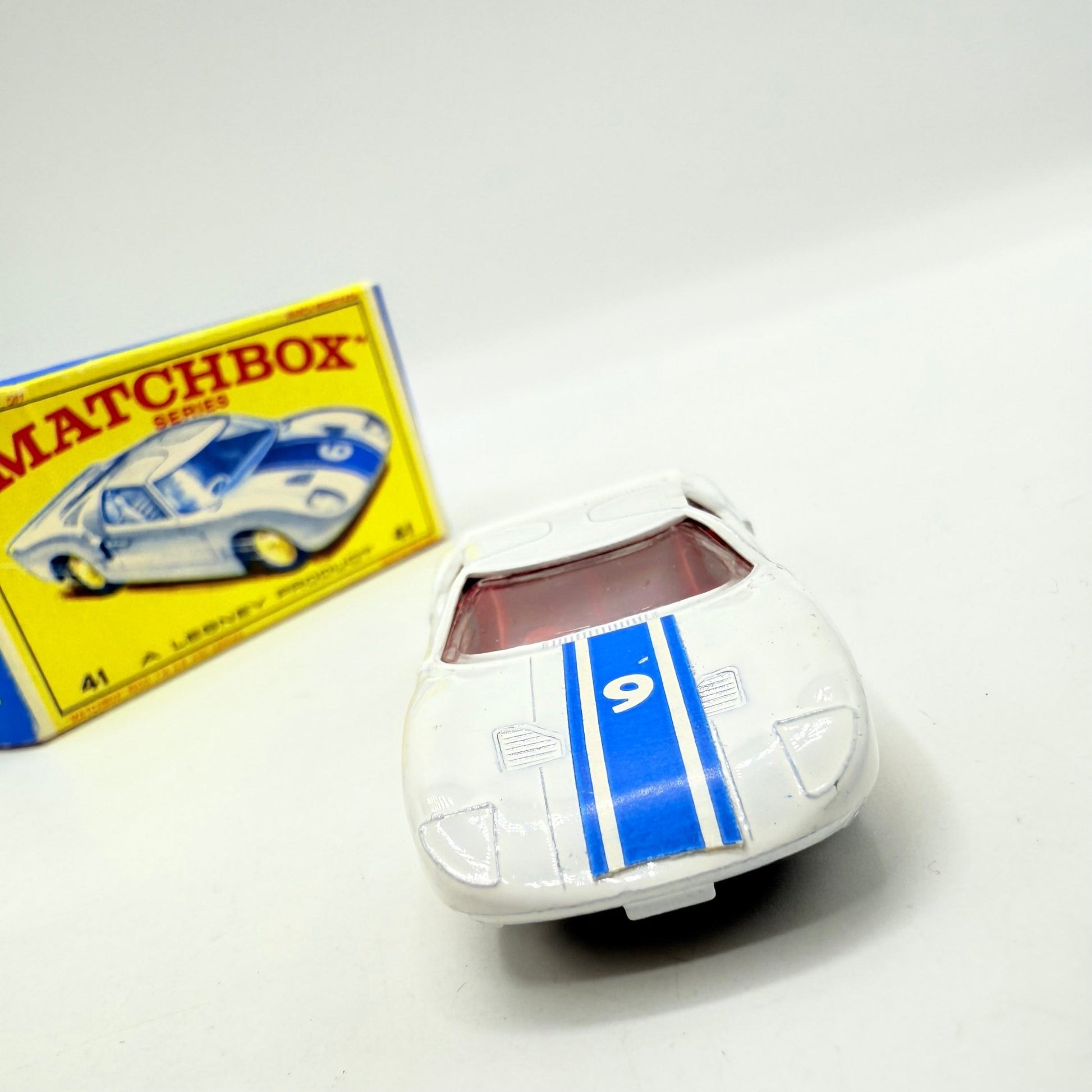 Matchbox Lesney 41c Ford GT40 Rare Label Error “9” not “6” - Magic Matchbox