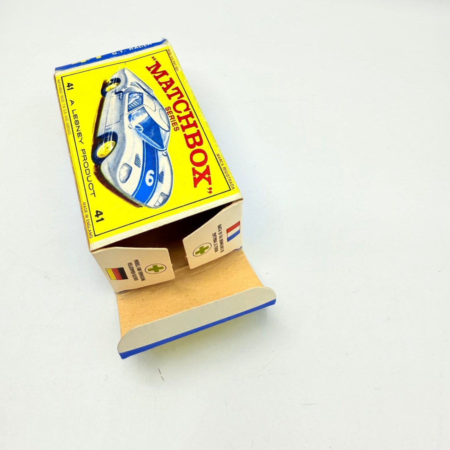 Matchbox Lesney 41c Ford GT40 Rare Label Error “9” not “6” - Magic Matchbox