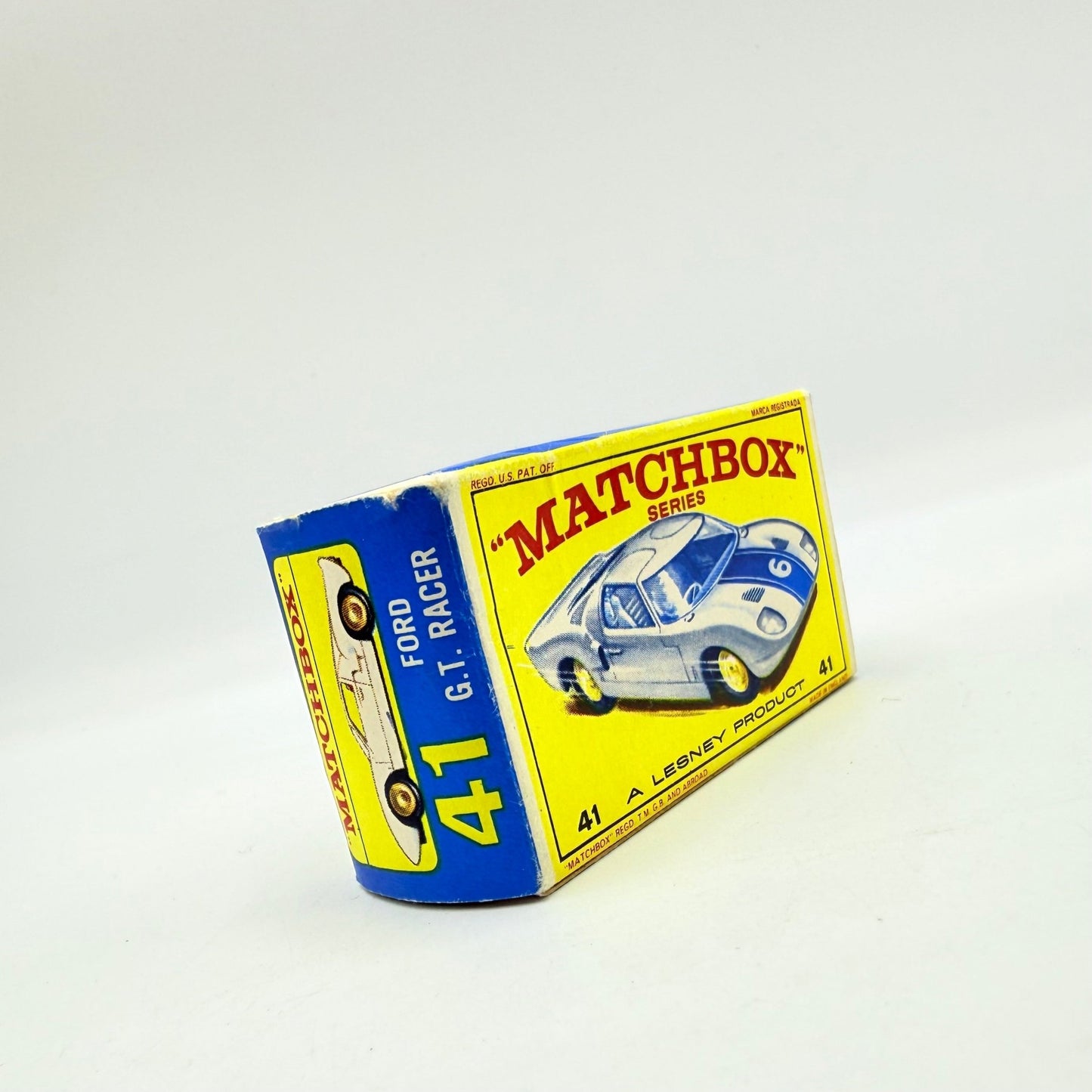 Matchbox Lesney 41c Ford GT40 Rare Label Error “9” not “6” - Magic Matchbox