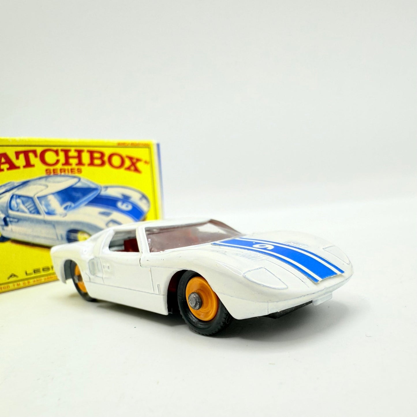 Matchbox Lesney 41c Ford GT40 Rare Label Error “9” not “6” - Magic Matchbox