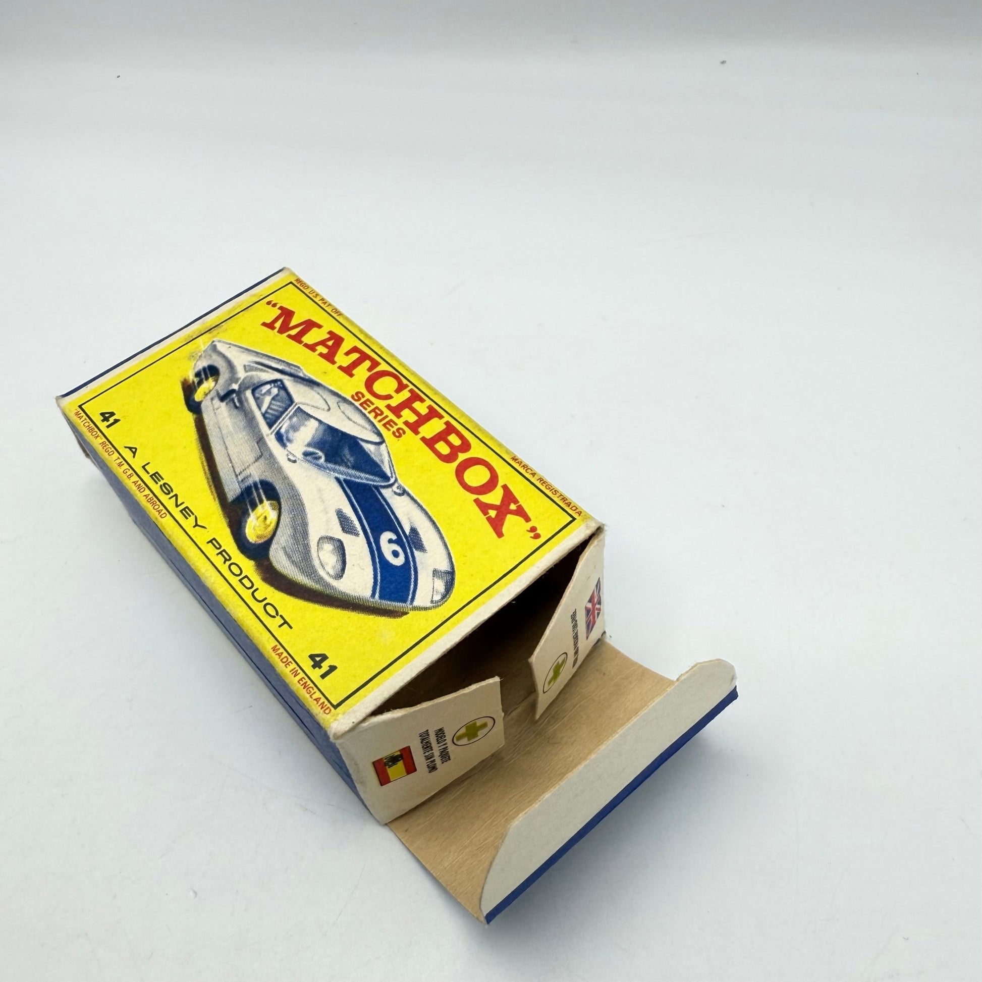Matchbox Lesney 41c Ford GT40 RED HUBS Rare - Magic Matchbox