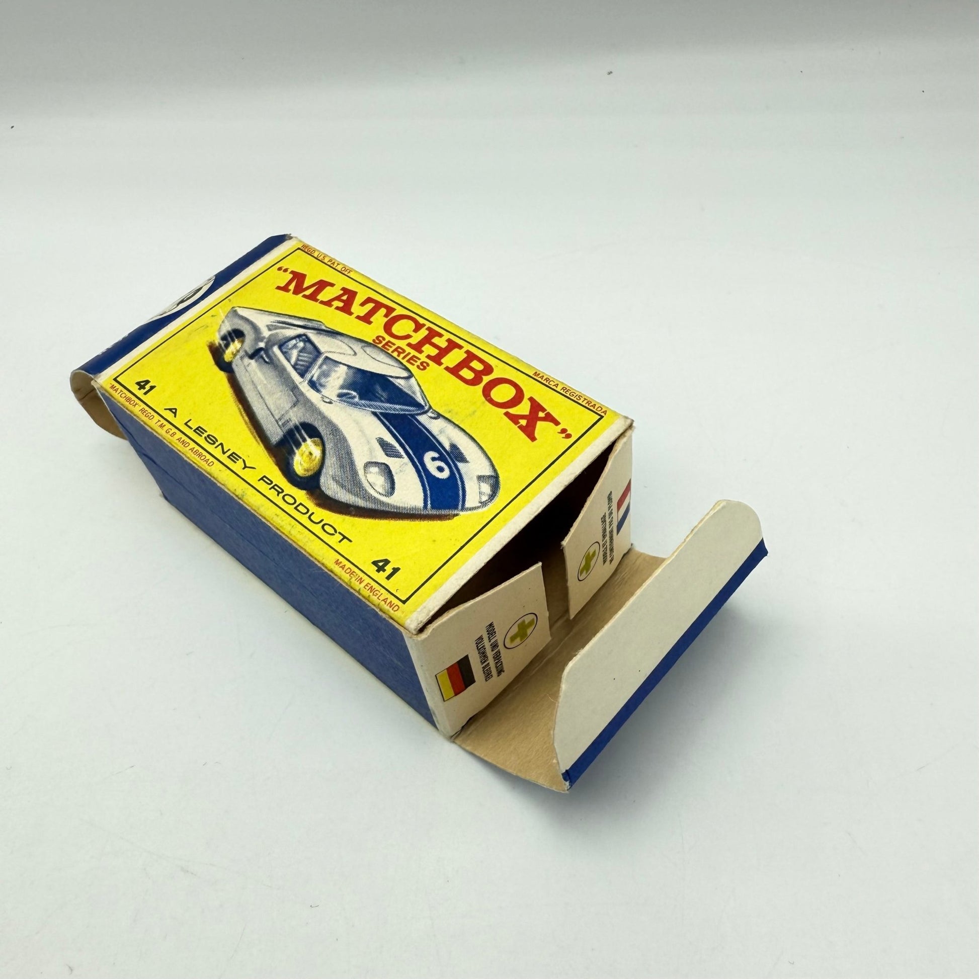 Matchbox Lesney 41c Ford GT40 RED HUBS Rare - Magic Matchbox