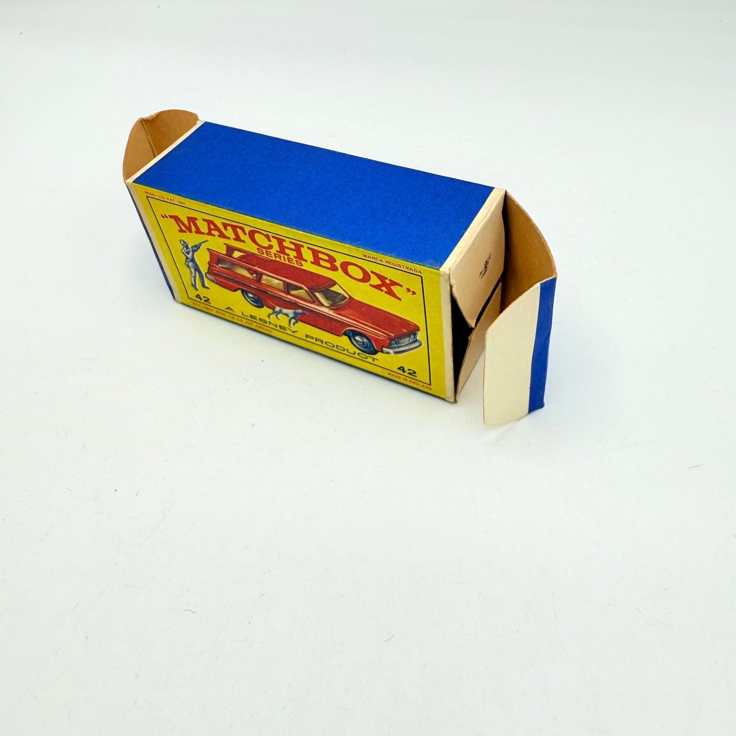 Matchbox Lesney 42b Studebaker Lark Wagonaire MATCHING SLIDE - Magic Matchbox