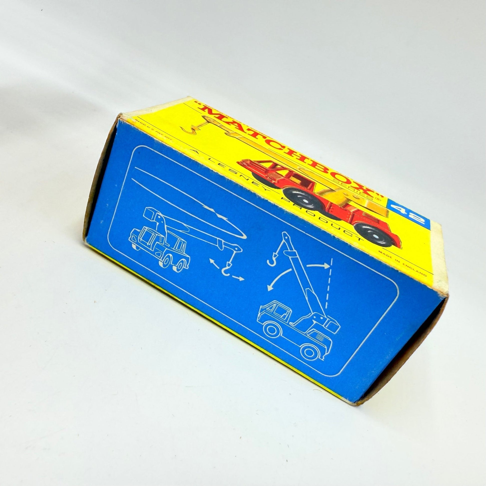 Matchbox Lesney 42c Iron Fairy Crane - Magic Matchbox