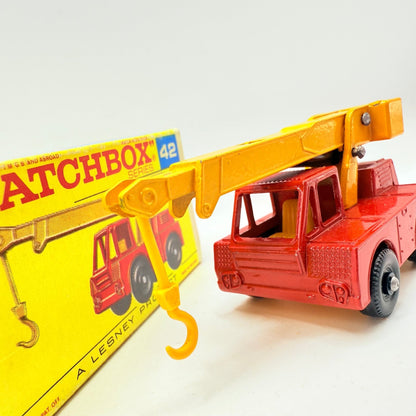 Matchbox Lesney 42c Iron Fairy Crane - Magic Matchbox