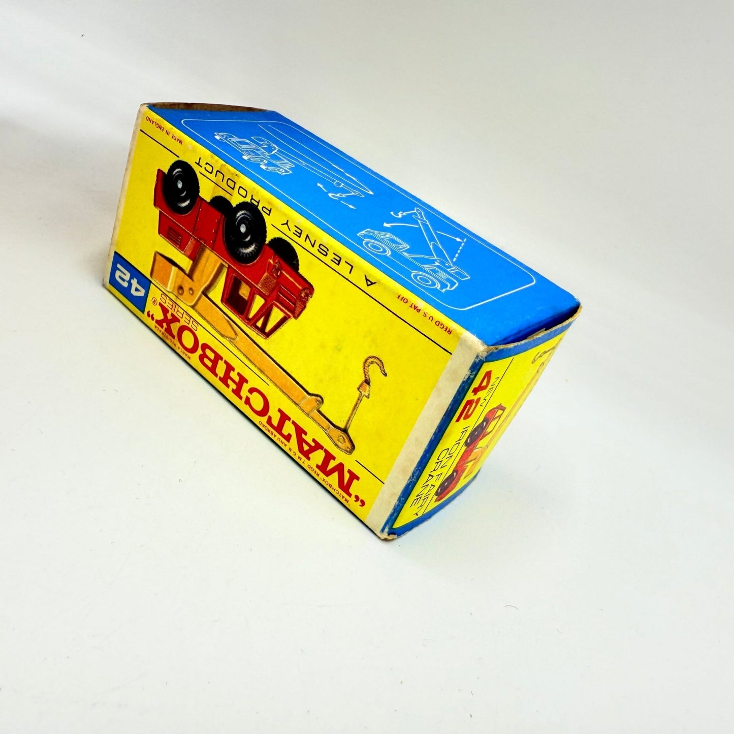 Matchbox Lesney 42c Iron Fairy Crane - Magic Matchbox