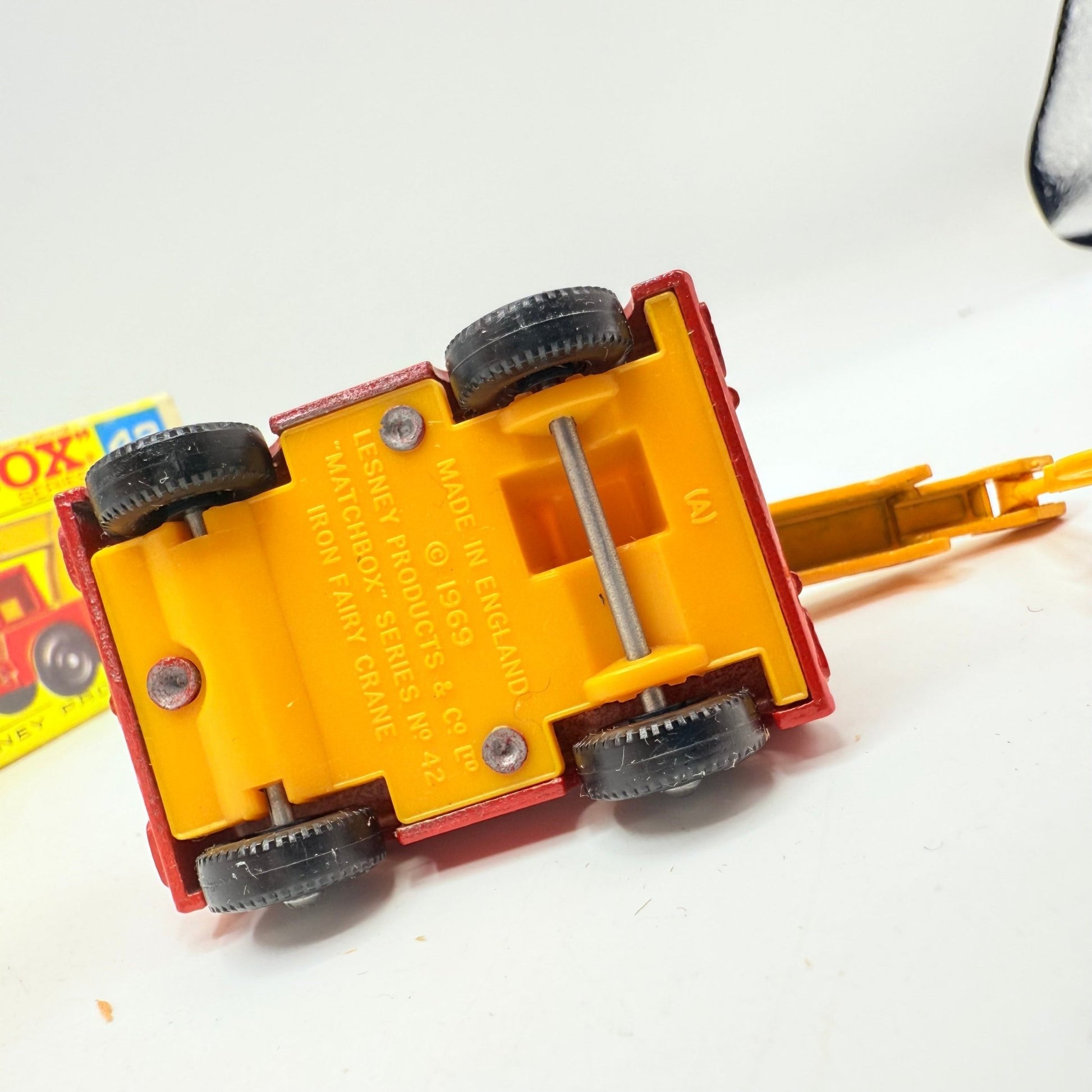 Matchbox Lesney 42c Iron Fairy Crane - Magic Matchbox