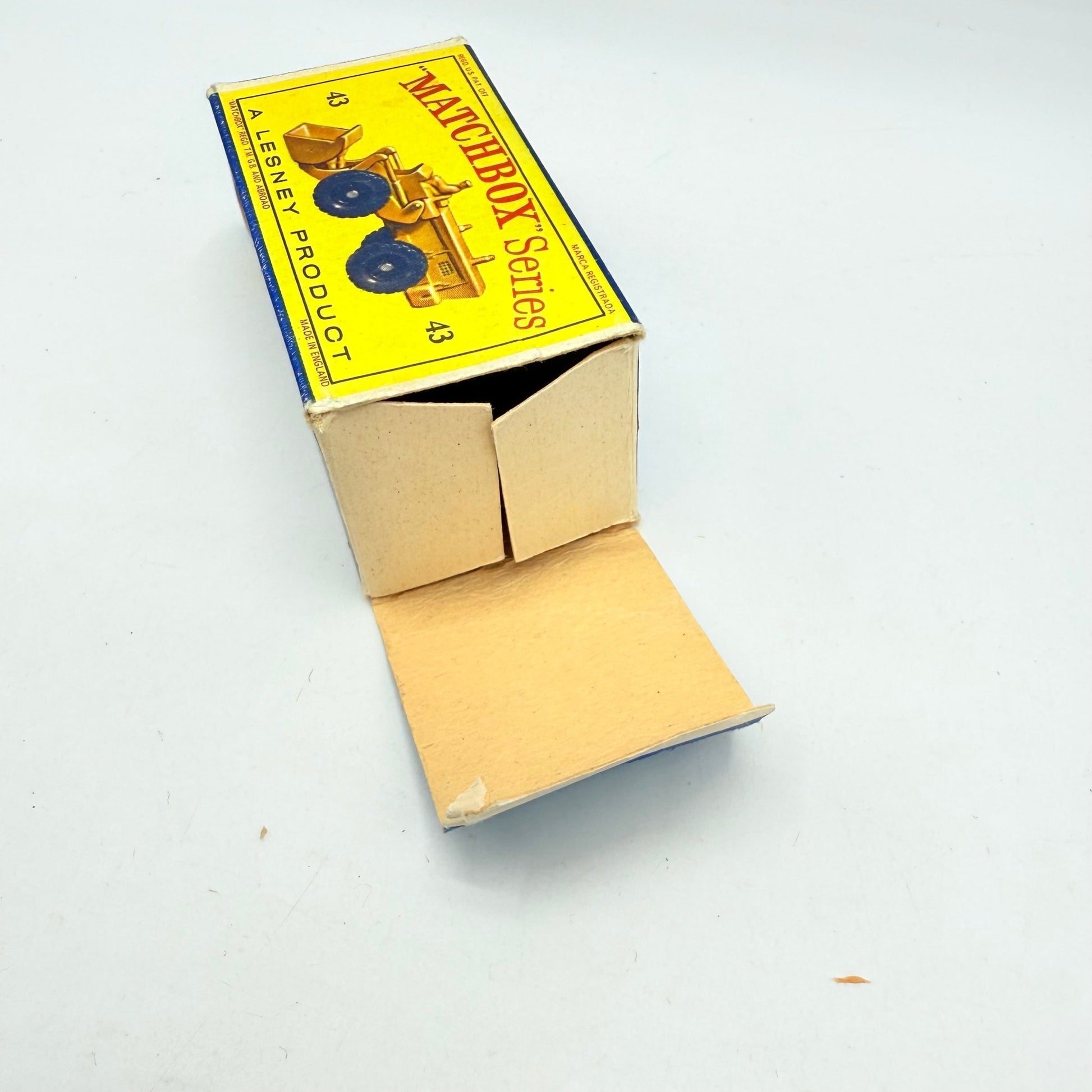 Matchbox Lesney 43b Aveling Barford Tractor Shovel - Magic Matchbox