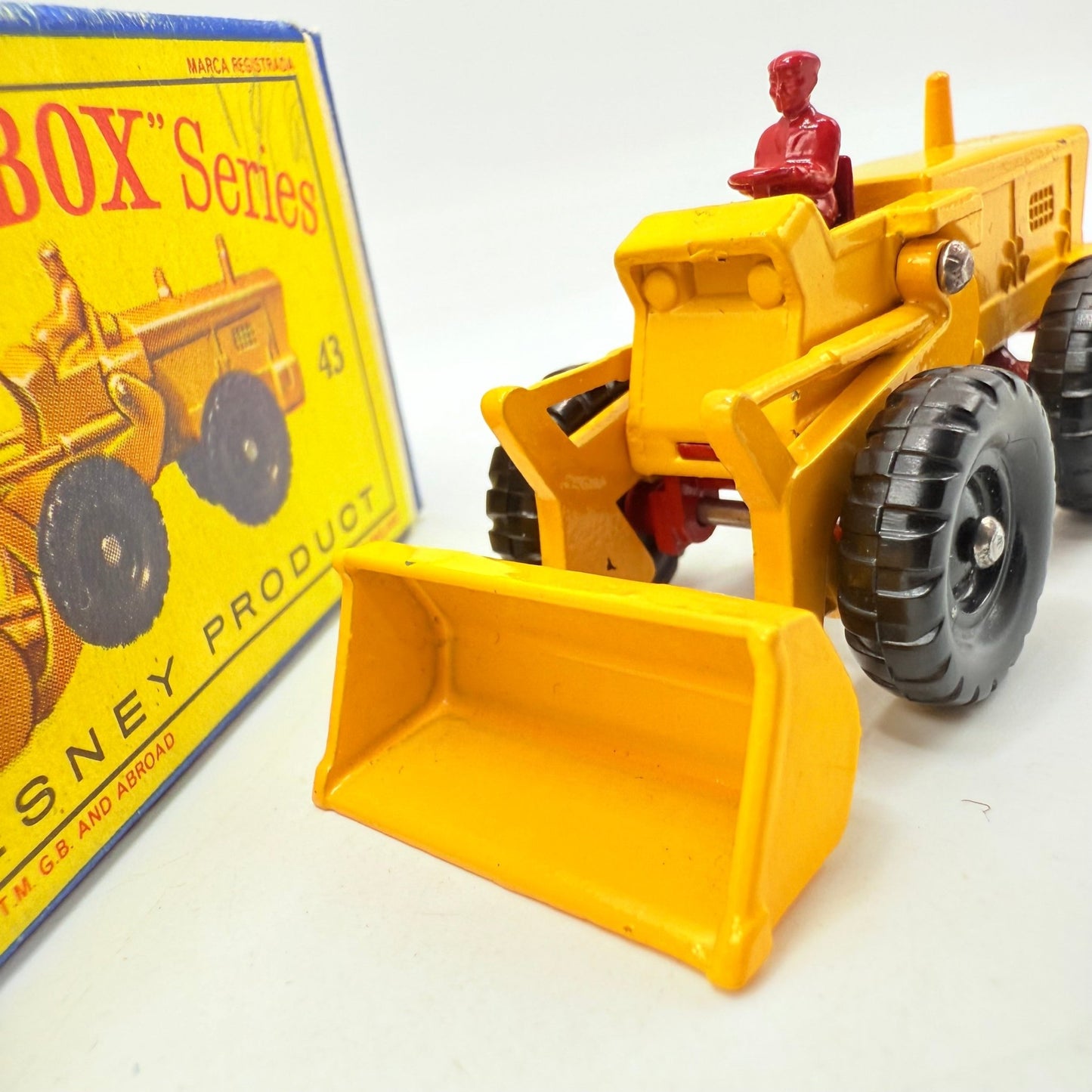 Matchbox Lesney 43b Aveling Barford Tractor Shovel - Magic Matchbox