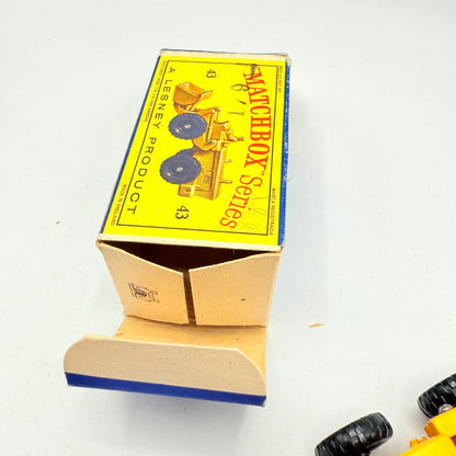 Matchbox Lesney 43b Aveling Barford Tractor Shovel - Magic Matchbox