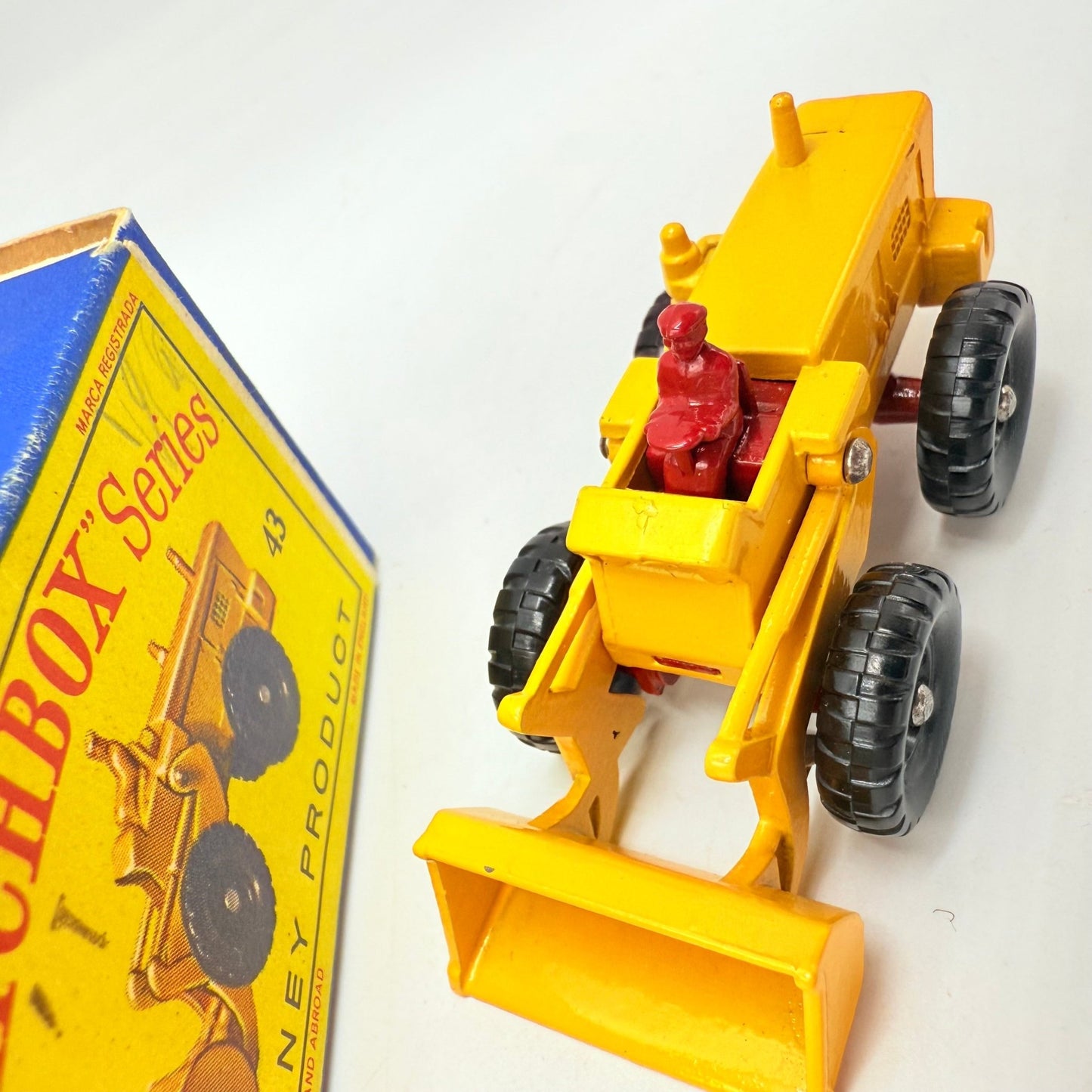 Matchbox Lesney 43b Aveling Barford Tractor Shovel - Magic Matchbox