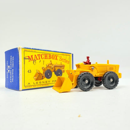 Matchbox Lesney 43b Aveling Barford Tractor Shovel - Magic Matchbox