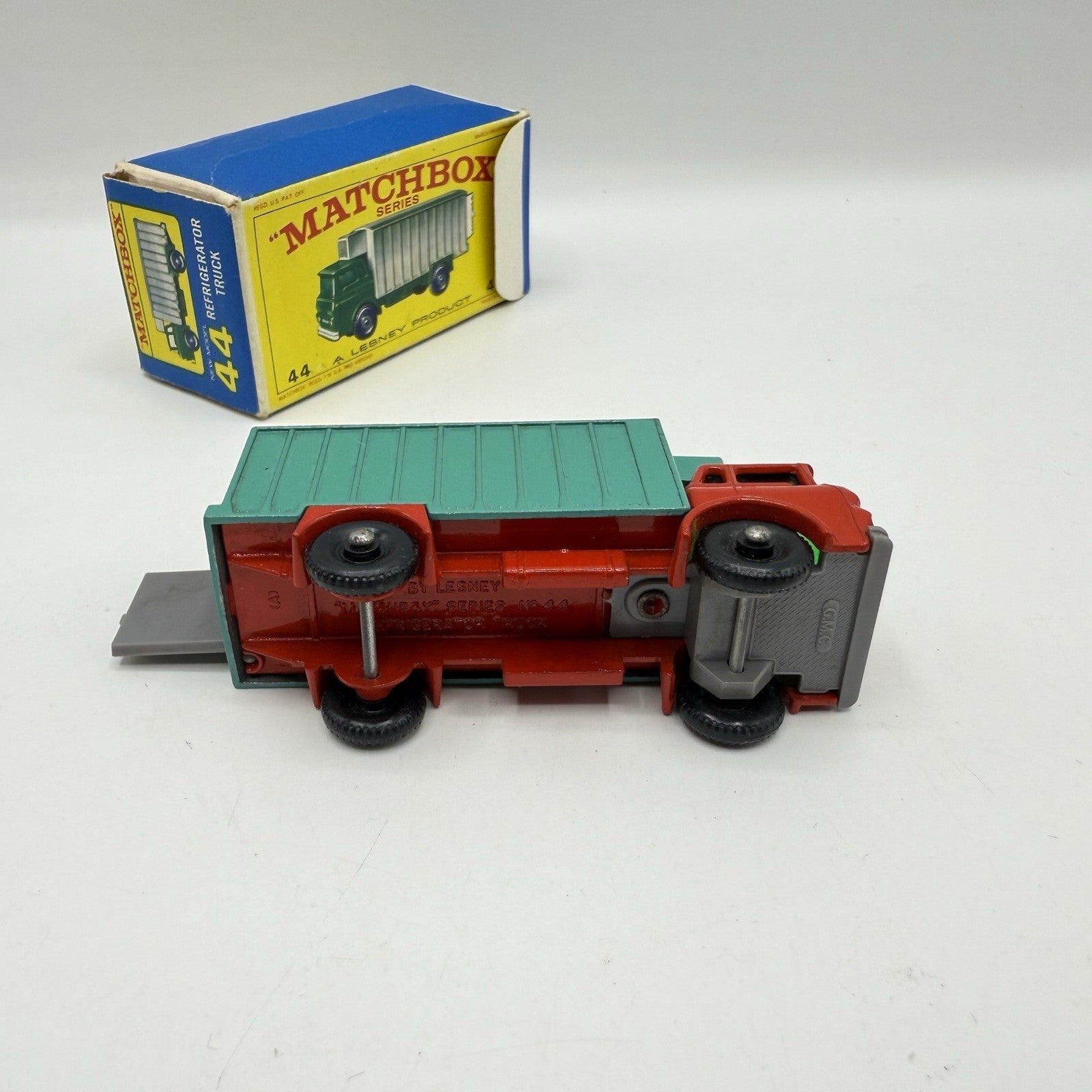 Matchbox Lesney 44c GMC Refrigerator Truck - Very Near Mint & Boxed - Magic Matchbox