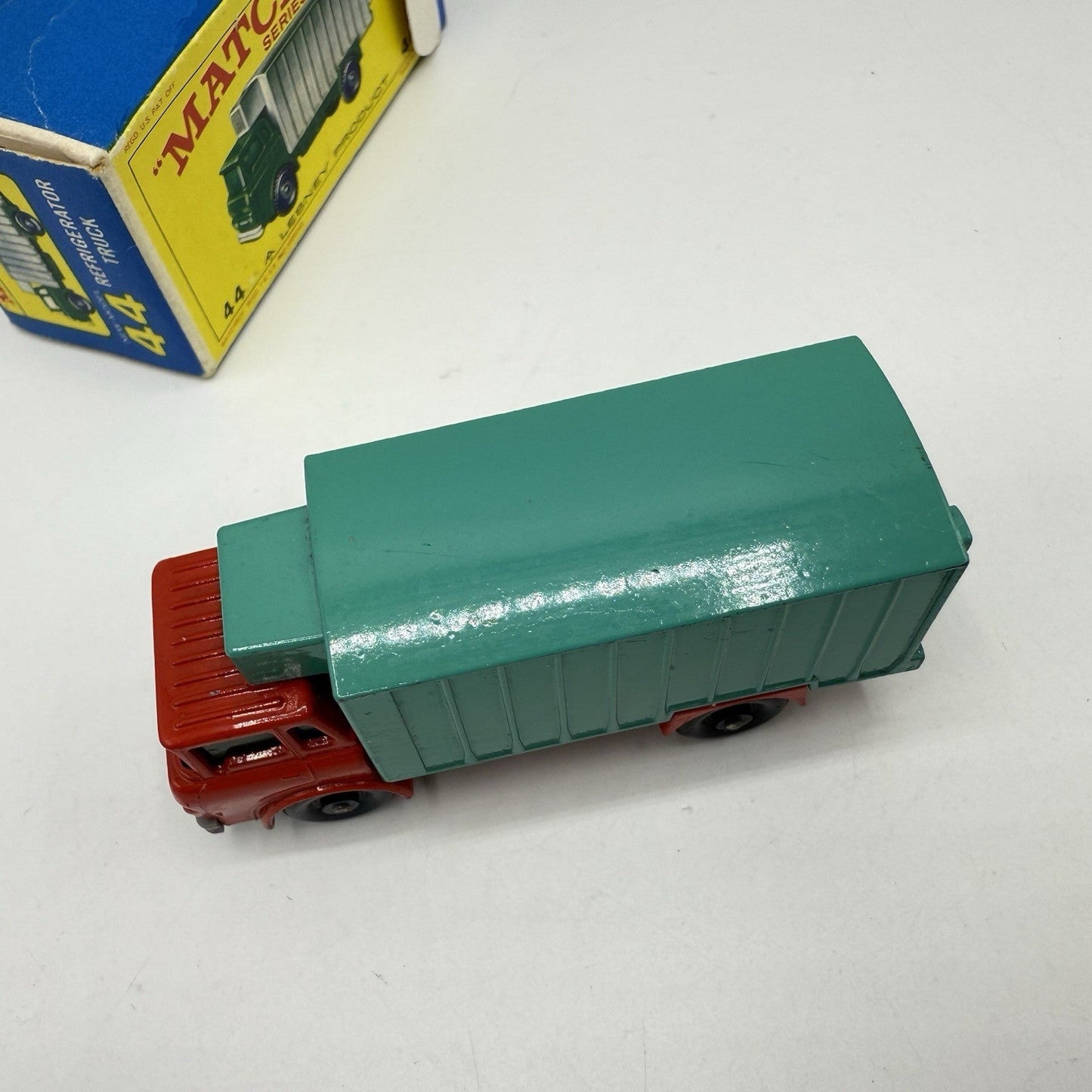 Matchbox Lesney 44c GMC Refrigerator Truck - Very Near Mint & Boxed - Magic Matchbox