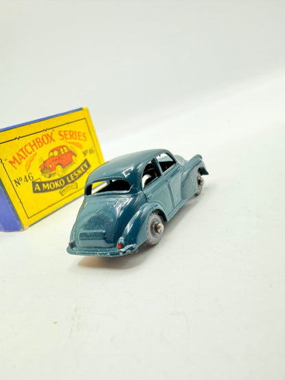 Matchbox Lesney 46a Morris Minor 1000 Green & GPW - Magic Matchbox