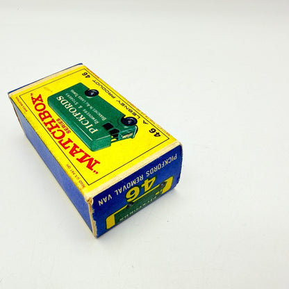 Matchbox Lesney 46b Guy Pickfords Removal Van RARE REAR STEP & E - type box - Magic Matchbox