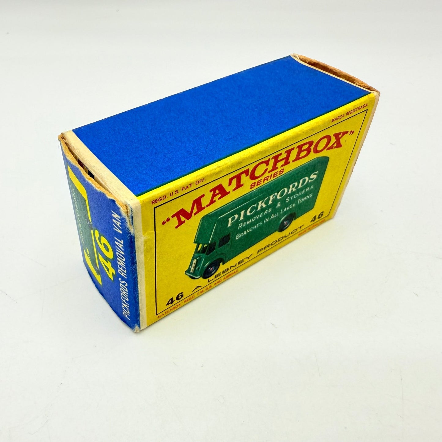 Matchbox Lesney 46b Guy Pickfords Removal Van RARE REAR STEP & E - type box - Magic Matchbox