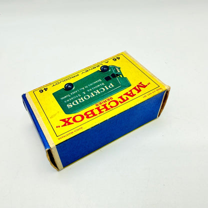 Matchbox Lesney 46b Guy Pickfords Removal Van RARE REAR STEP & E - type box - Magic Matchbox