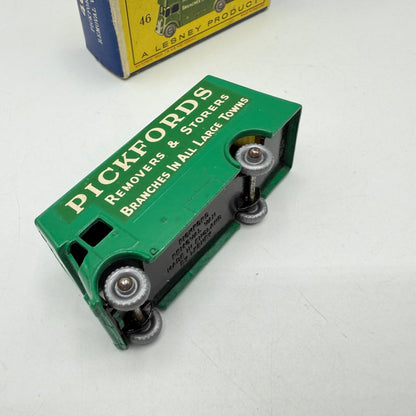 Matchbox Lesney 46b Guy Pickfords Removal Van SILVER WHEELS - Magic Matchbox