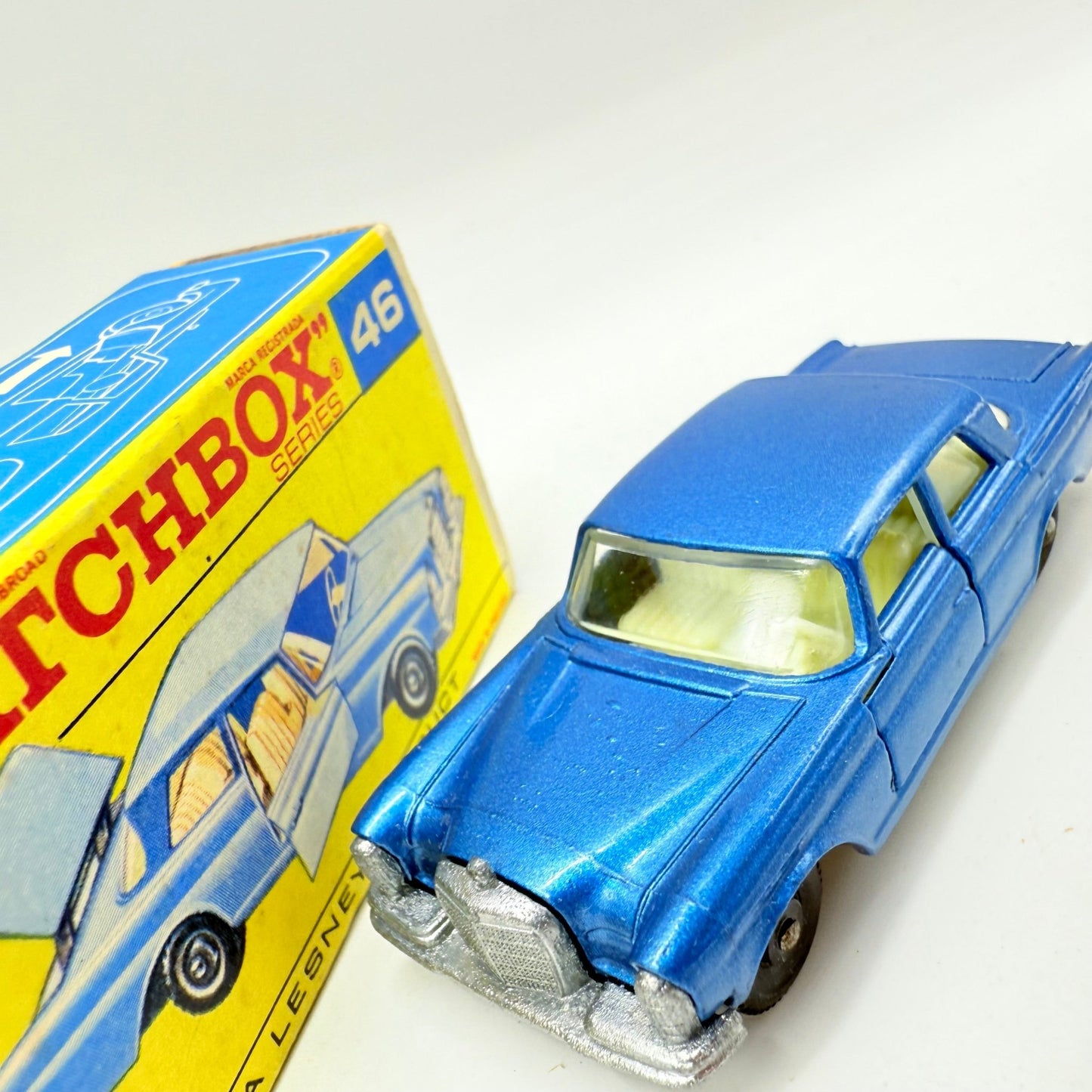 Matchbox Lesney 46c Mercedes - Benz 300SE Coupe F - Box - Magic Matchbox